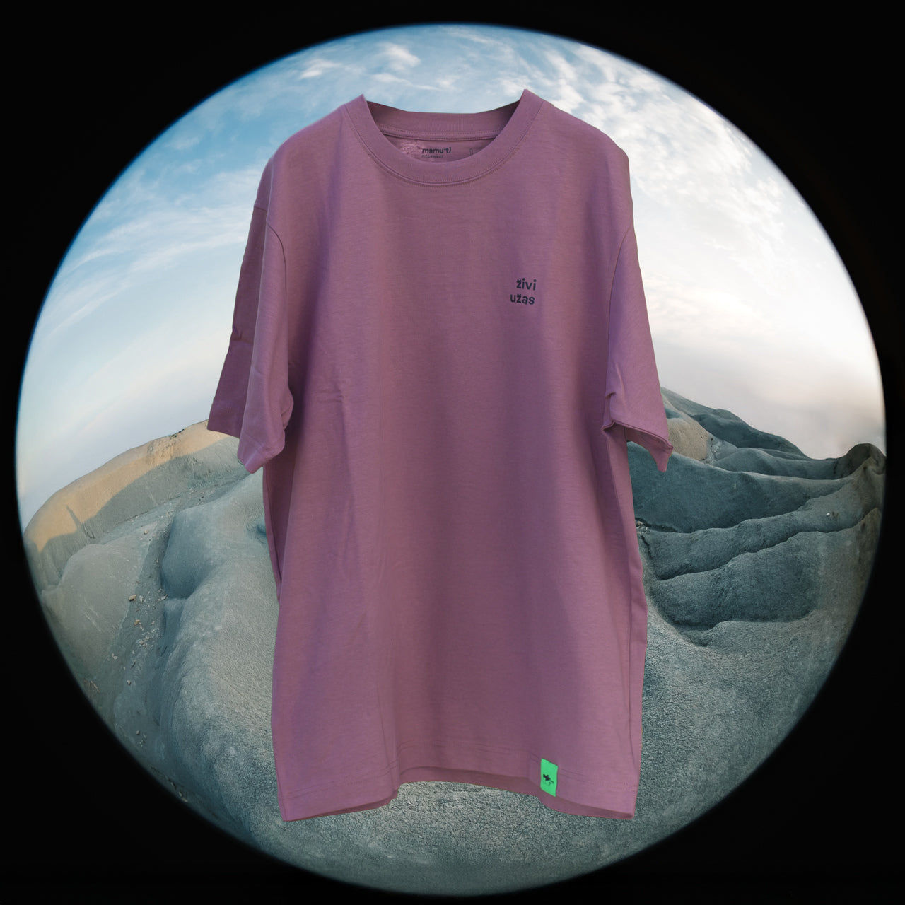 t-shirt 'živi užas'