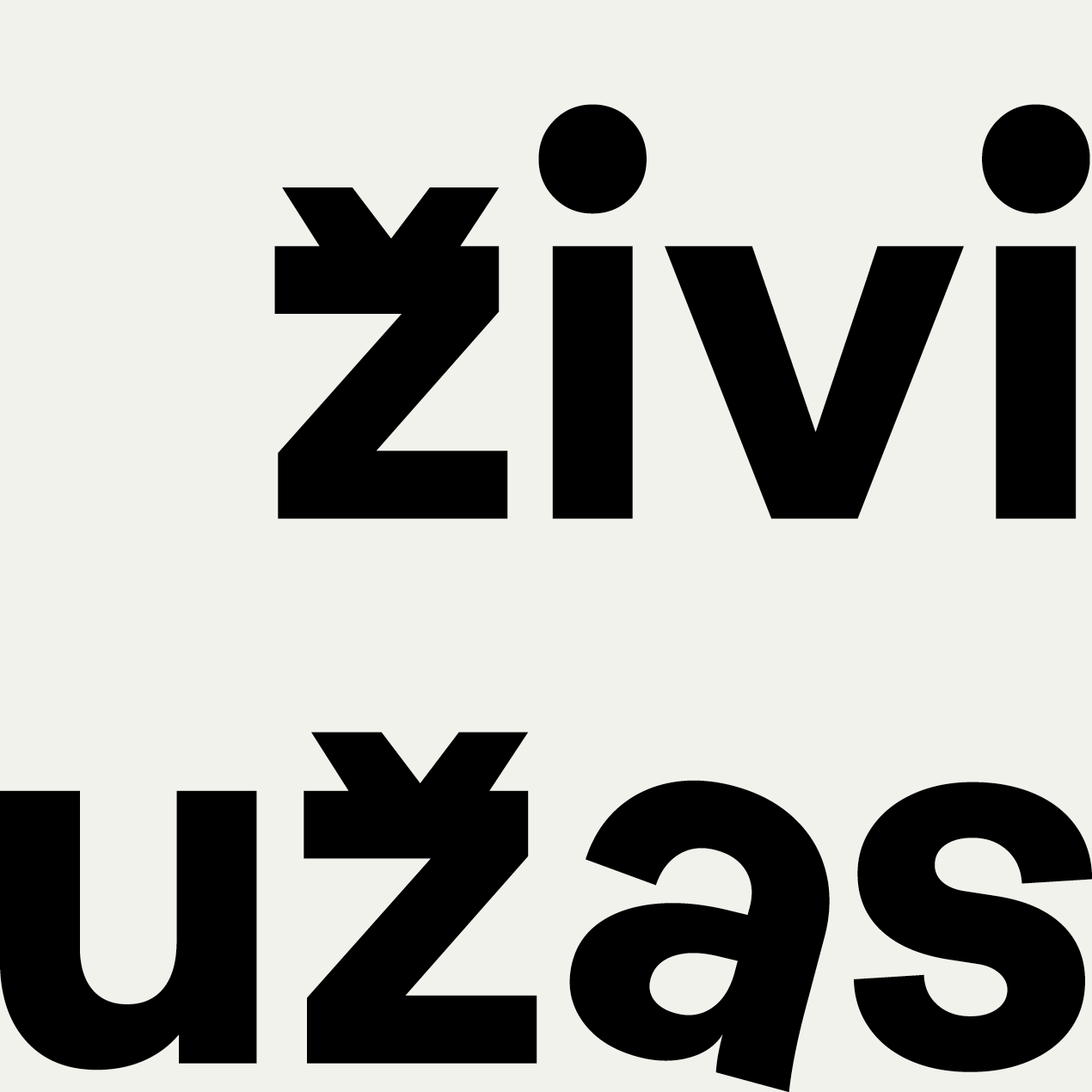 hoodie 'živi užas'
