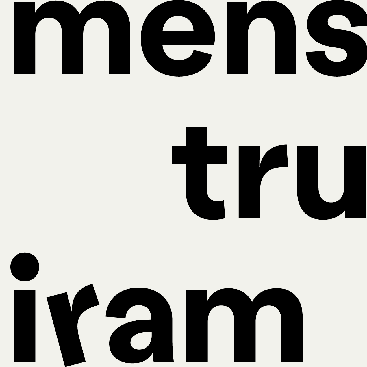 air tee 'menstruiram'