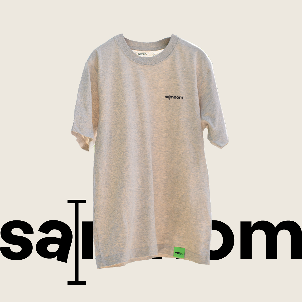 t-shirt 'sa|mnom'